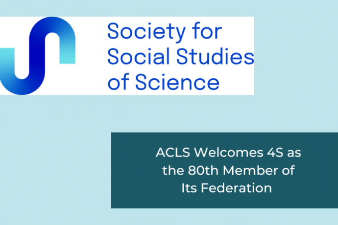 ACLS welcomes 4S to Federation of Learned Societies