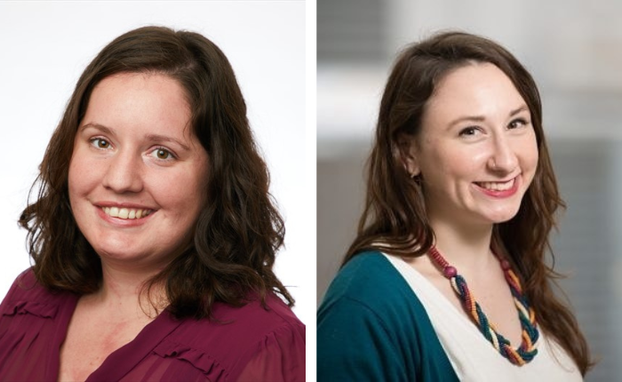Headshots of Laura Mowry and Melissa Sakow