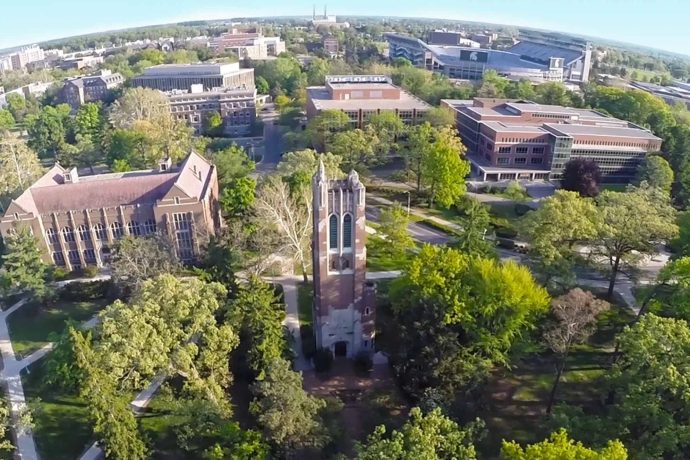 Image of Michigan State University campus