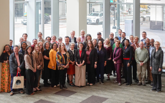 Member society executive directors at the 2025 ACLS CEO Fall Meeting in Seattle.