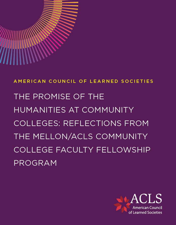 The Promise of the Humanities at Community Colleges